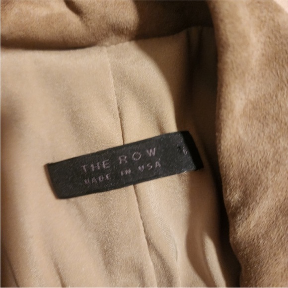 The Row Tan Suede Blazer - Picture 2 of 3